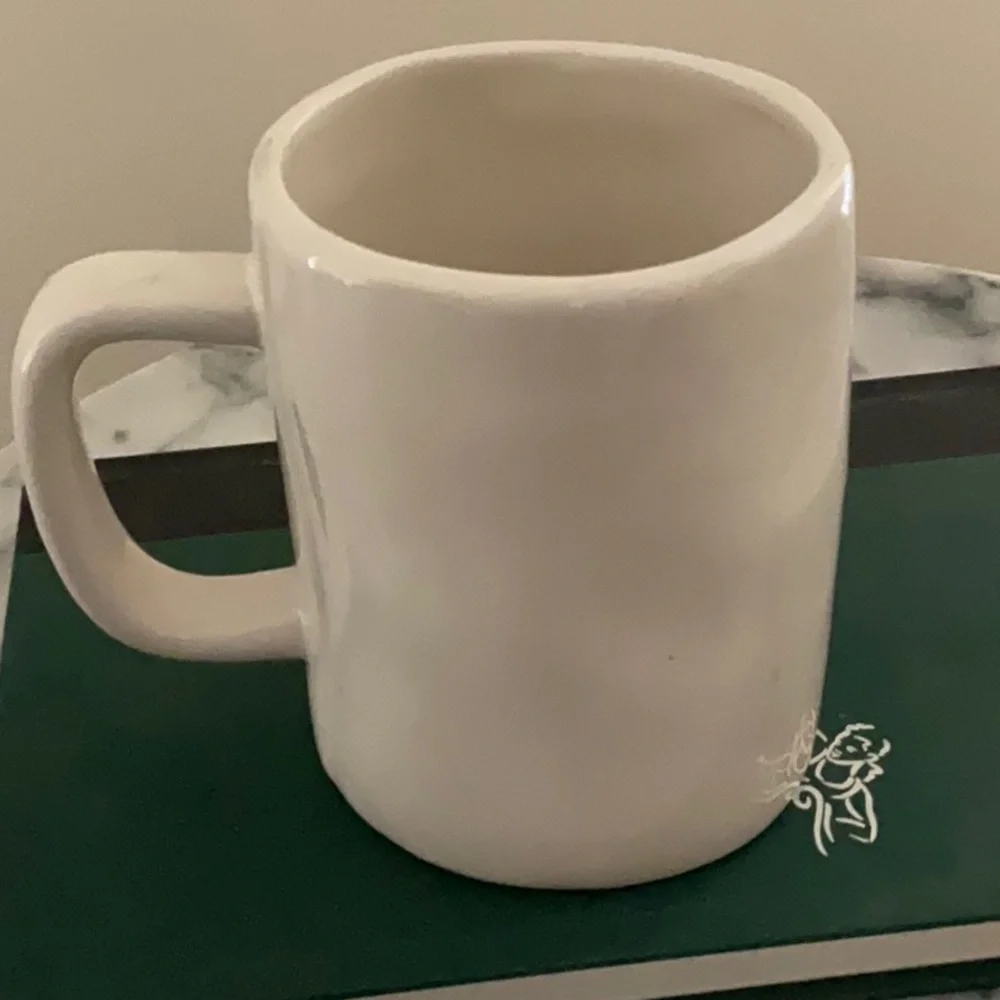 Rae Dunn Mug, 16 oz, Cream - Picture 3 of 5